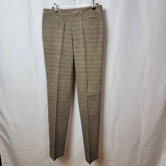 Dana Buchman Pants - Gold/Black Pattern - Really Cute! - Picture 7 of 10